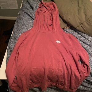 Pink nike sweatshirt